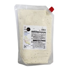 크리미 양파드레싱 2kg 크림어니언 드레싱, 1개