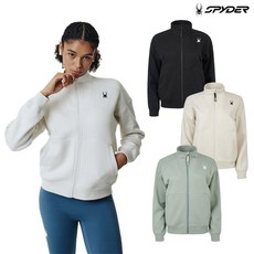 스파이더 여성 기모 루즈핏 셋업 스탠드넥 집업 SPIWCNFT351W 2670379