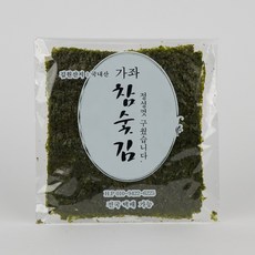 [가좌참숯김] 불맛 손구이김 (6등분) 고소한 들기름으로 구운 바삭한 옛날 시장 조미김, 6개, 34g