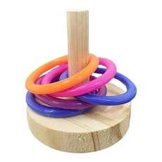 鸚鵡益智套圈遊戲, 1個