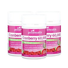 굿헬스 크랜베리 Cranberry 60000 50캡슐 3개