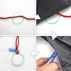 JL매직 [전세계독점] 타벨링(Tarbelling)로프에 링이 걸려서 나오는 마술, 1세트