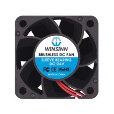 WINSINN 4028 브러시리스 냉각 듀얼 볼 베어링 슬리브 선풍기 DC 5V 12V 24V 40mm 40x28mm 2 핀, 3)24V - Sleeve