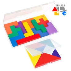 샘통 펜토미노+칠교 PP케이스2종 hee+7552xb