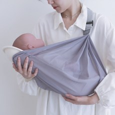 알프레미오 유아 수유시트 VER.2 메쉬 오가닉 X 키즈웍 자장가 슬링, 수유시트+베이직 메쉬 슬링