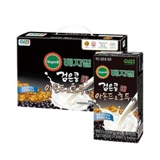 베지밀 검은콩 아몬드와호두 190ml x 48팩, 48개