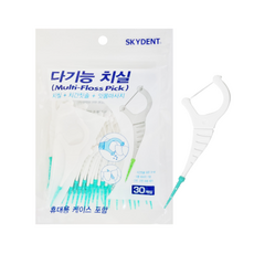 스카이덴트 플로스픽 다기능 치실, 2개