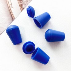 헤세드 2p) 컬러 끈 마감벨 벨 스토퍼, 1세트, 블루