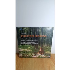 華納出品 維瓦爾第:四季 穆特 / 卡拉揚 維也納愛樂樂團LP黑膠唱片, 如圖, 詳見包裝