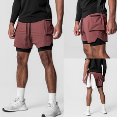 투인원 크로스핏 남자 레깅스 반바지 빅사이즈 운동복