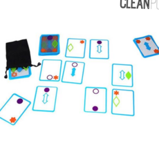 5살선물 보드 게임 매칭게임폴드오버 재미있는 가족게임 42pcs, 본상품