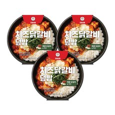 [본사직영] 천일식품 치즈닭갈비 덮밥, 3개, 280g