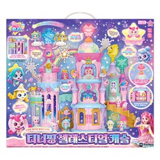 캐치티니핑 슈팅스타 셀레스티얼 캐슬 인형집 세트, 혼합색상, 1세트
