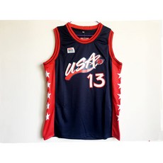 NBA 미국 드림팀 13번 샤킬 오닐 유니폼 농구 상의