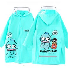 산리오 우비 풀오버캡 우의 한교동