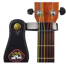 ROCKYOU /SOLDER 真皮吉他背帶扣環釘 古典民謠電貝斯烏克麗麗琴頭綁繩, 1個, 咖啡色