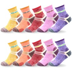 10켤레 발렌티나 등산양말 중목 이중바닥 쿠션 국산고품질, 골고루(랜덤) 10켤레