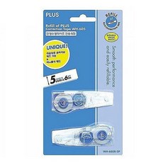 별매 블루 수정테이프 5mm 본품 리필 펜형, 본상품
