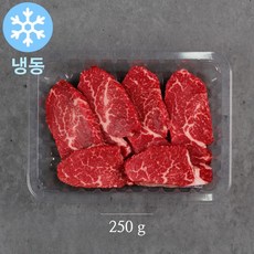 [냉동]한우 1등급 안심 기획250g+250g, 없음, 250g