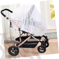 유모차 메쉬 모기장 벌레차단 통풍 휴대용 차박 캠핑 야외용, 1개, 유모차모기장