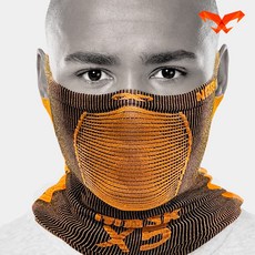 나루마스크 X5 스포츠 자전거 러닝 마스크 겨울 방한 오토바이 레저 자외선 차단 마스크, 블랙레드, 1개