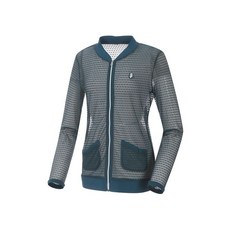 마코 여성 레이스 시스루 집업 자켓MLW2TJ02 1086934, 090, 블랙i17