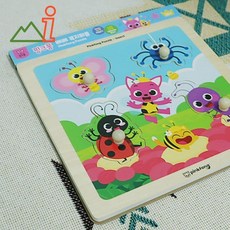 나우케이 원목교구 꼭지퍼즐 곤충