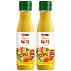 CJ 유자샐러드소스 250g, 2개