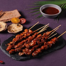 캠핑음식 수제 숯불 똥집꼬치, 250g, 1개