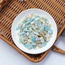 천연 크리스탈 진짜 보석 자갈 칩 바위 레이키 에너지 영적 치유 어항 수족관 장식, amazonite, 200g, 1개