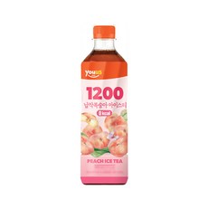 유어스 납작복숭아 아이스티 500ml x 16개