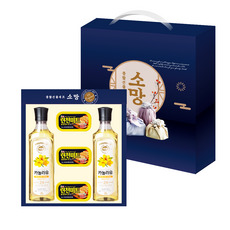 [명절 선물세트 특가] 해표 카놀라유 소망 종합 선물세트 2호 / 카놀라유+런천 햄, 1개