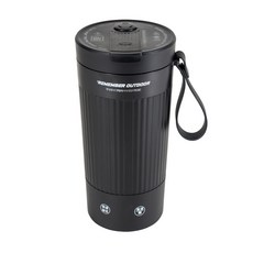 露營中毒本鋪 500ml 國際雙電壓 溫控隨行壺, 黑色--空姐杯