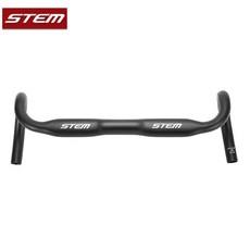 STEM 자전거 9도 외측 에어로 드롭바, 검정 440mm, 1개