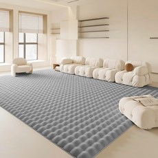 포령트레이드 물세탁이 가능한 부드러운 극세사 토끼털 카펫 침실 거실 인테리어