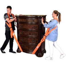 Forearm Forklift 숄더 하네스 XL 튼튼한 가구 리프팅 도구 세트 확장된 리프트 스트랩 전문 가전제품 이동 스트랩 및 이동용 가구 스트랩 362.9kg(80, Pro Model 8" Longer Center Str