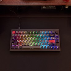 키크론 익스트림 eX75 8K TMR 자석축 래피드 트리거 저소음 게이밍 키보드, 단품, 단품