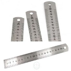 이지리치 20cm양면철자 커팅자 도배재단자, one