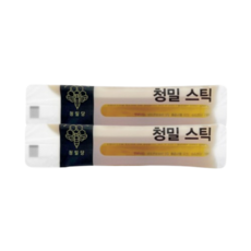 청밀당 꿀 스틱 가성비 벌크 세트 베트남 자연 벌꿀 100% 커피꿀, 10g, 50개