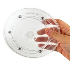 모던쉘터 회전원판 회전원판투명4642, 검정(140)