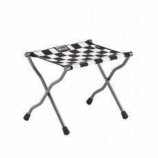 위드기어 이지스툴 STES1 (Easy Stool) 캠핑 하이킹 등산 접이식 휴대용 국내 제작 (국산) 스툴의자, 1개, 체크패턴