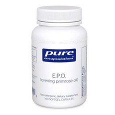 Pure Encapsulations 퓨어인캡슐레이션스 이브닝 프림로즈 오일 100 소프트젤 영양제, 1개