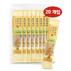 웰빙 발아현미 쫀디기 건강한 한입 간식, 20개, 23g
