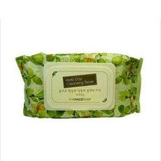 더페이스샵 허브데이 클렌징 티슈 70매 x 5개YR, 70매입, 5박스