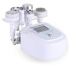 초음파 캐비테이션 기계 80K RF 얼굴 셀룰라이트 방지 진공 마사지 타이트닝 바디 슬리밍 6 in 1, 01 UK Plug, 03 UK Plug