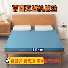 高回彈海綿床墊 高支撐 零甲醛 無異味