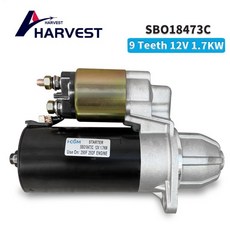 SBO18473C 스타터 모터 12V 1.7KW (290F 292F 2기통 디젤 발전기 엔진용), 01 SBO18473C