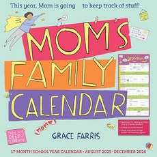 Mom's Family Wall Calendar 2026: This Year Mom Is Going to Keep Track of Stuff! [calendar], Mom's Family Wall Calendar 202