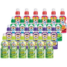 뽀로로 4종모음(딸기6+샤인머스캣6+블루베리6+사과6) 24개, 딸기+샤인머스캣+블루베리+사과, 235ml, 1세트