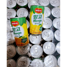 델몬트 망고주스 로어슈거 미니캔, 180ml, 210개